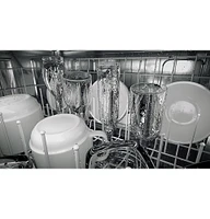 GE Profile - Hidden Control Built-In Dishwasher with Stainless Steel Tub, Fingerprint Resistance, 42 dBA - Stainless Steel