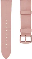 Platinum™ - Leather Watch Band for Fitbit Versa 2, Fitbit Versa and Fitbit Versa Lite - Pink