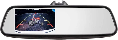 iBEAM - 4.5" Replacement Rearview Mirror Monitor - Black