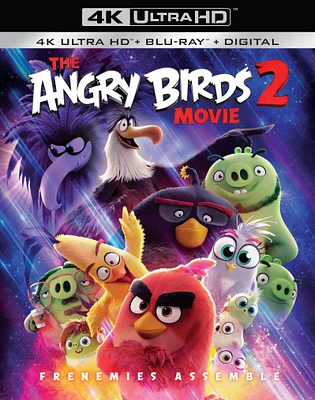 The Angry Birds Movie 2 [Includes Digital Copy] [4K Ultra HD Blu-ray/Blu-ray] [2019]