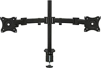 Mount-It! - Full Motion Dual Monitor Desk Mount - Black