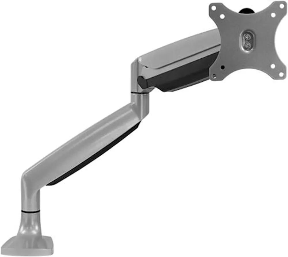 Mount-It! - Single Monitor Arm Desk Mount - Silver