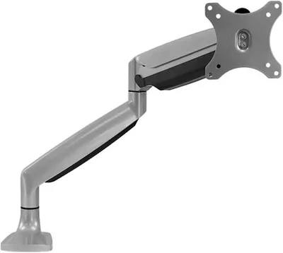 Mount-It! - Single Monitor Arm Desk Mount - Silver