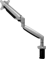 Mount-It! - Single Monitor Arm Desk Mount - Silver