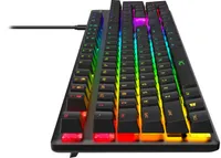 HyperX - Alloy Origins Full-size Wired Mechanical Red Switch Gaming Keyboard with RGB Back Lighting - Black