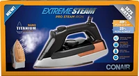 Conair - ExtremeSteam Steam Iron - White/Silver/Black