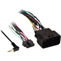 Metra - Wiring Harness for 1998-2013 Harley Davidson Vehicles - Black/Green/Purple/White