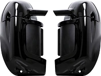 Metra - Lower Fairing Speaker Assembly for Harley-Davidson 1983-2013 Motorcycles - Black