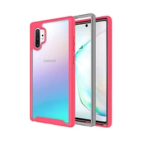 SaharaCase - Full Protection Series Case for Samsung Galaxy Note10+ and Note10+ 5G - Clear/Rose Gold