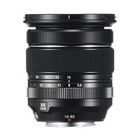 Fujifilm - XF 16-80mm f/4.0 R OIS WR Optical Zoom Lens - Black