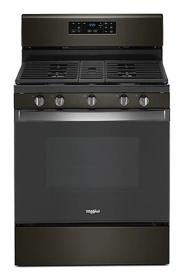 Whirlpool - 5.0 Cu. Ft. Freestanding Gas Range with Self-Cleaning and SpeedHeat Burner