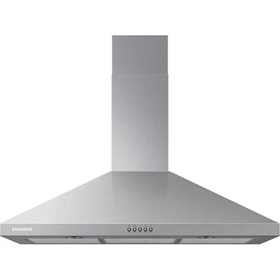 Samsung - 36" Convertible Range Hood - Stainless Steel