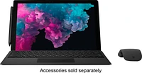 Microsoft - Geek Squad Certified Refurbished Surface Pro 6 - 12.3" Touch-Screen - Intel Core i5 - 8GB - 256GB SSD (Latest Model) - Black