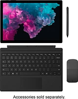 Microsoft - Geek Squad Certified Refurbished Surface Pro 6 - 12.3" Touch-Screen - Intel Core i5 - 8GB - 256GB SSD (Latest Model) - Black