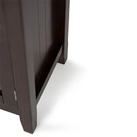 Simpli Home - Acadian SOLID WOOD 39 inch Wide Transitional Medium Storage Cabinet in Brunette - Brown