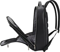 Samsonite - Classic Leather Backpack for 15.6" Laptop - Black