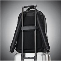 Samsonite - Classic Leather Backpack for 15.6" Laptop - Black