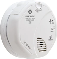 First Alert - Smoke and Carbon Monoxide Alarm - Works with Ring - White