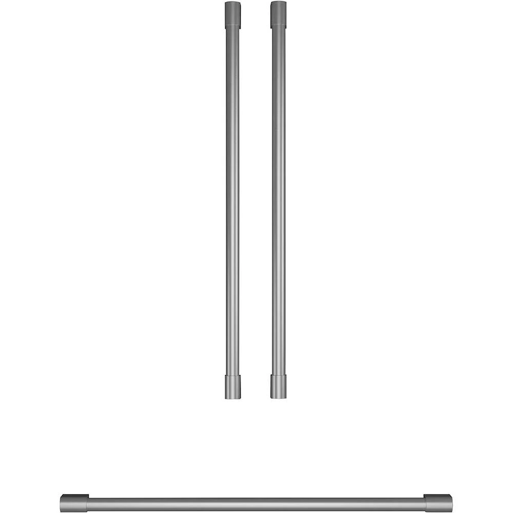 Statement Handle Kit for Select Monogram French Door Refrigerators - Silver