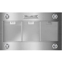 Whirlpool - 36" Externally Vented Range Hood - Stainless Steel