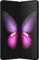 Samsung - Geek Squad Certified Refurbished Galaxy Fold with 512GB Memory Cell Phone (Unlocked) - Cosmos Black