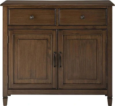 Simpli Home - Connaught Traditional Solid Wood Entryway Storage Cabinet
