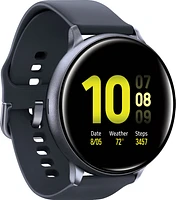 Samsung - Geek Squad Certified Refurbished Galaxy Watch Active2 Smartwatch 44mm Aluminum