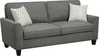 Serta - Astoria 3-Seat Fabric Sofa - Dark Gray