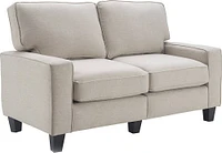 Serta - Palisades 2-Seat Fabric Loveseat