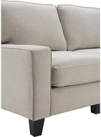 Serta - Palisades 2-Seat Fabric Loveseat