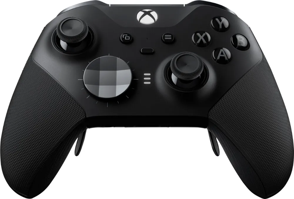 Microsoft - Geek Squad Certified Refurbished Xbox Elite Wireless Controller Series 2 for Xbox One - Black