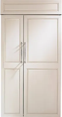 Monogram - 25.1 Cu. Ft. Side-by-Side Built-In Smart Refrigerator
