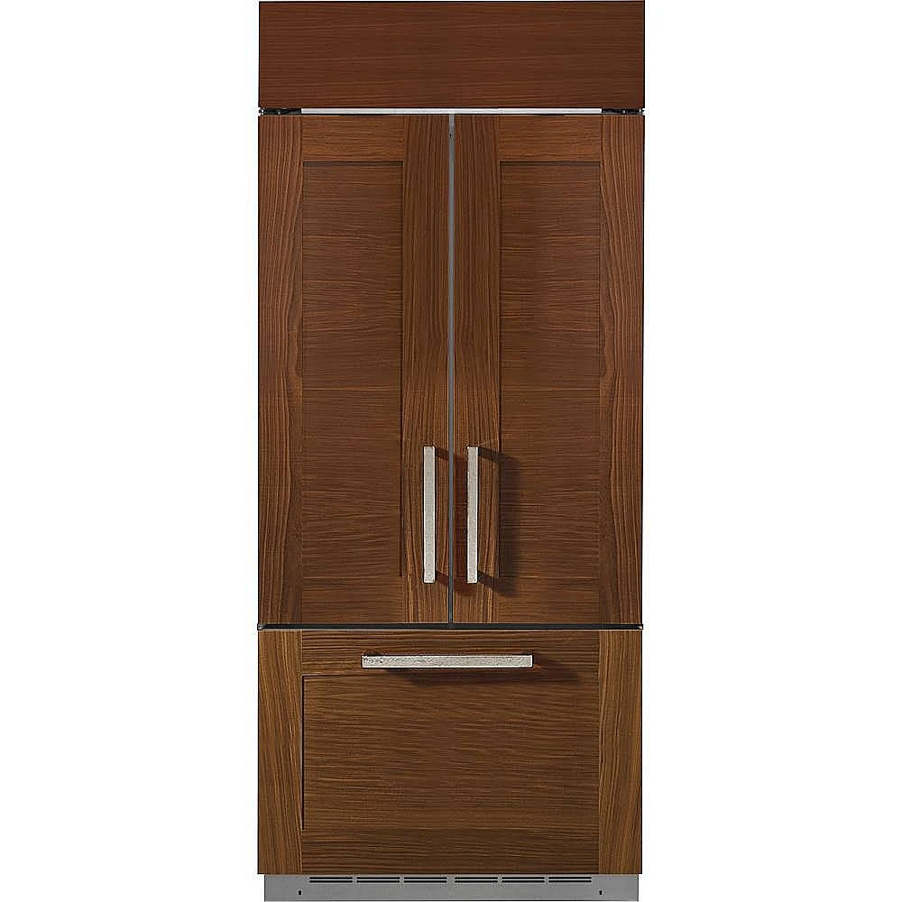 Monogram - 20.8 Cu. Ft. French Door Built-In Refrigerator - Custom Panel Ready