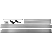 Monogram - 42" Trim Kit for Dual Installed Columns in 24" Deep Cabinets - Silver