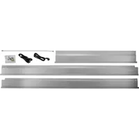 Monogram - 48" Trim Kit for Dual Installed Columns in 24" Deep Cabinets - Silver