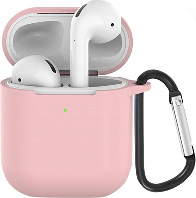 SaharaCase - Case Kit for Apple AirPods (1st Generation and 2nd Generation) - Pink Rose