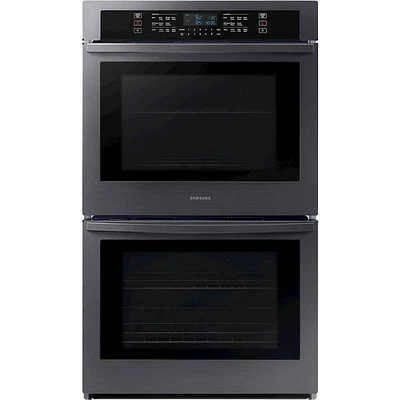 Samsung - 30" Built-In Double Wall Oven with WiFi