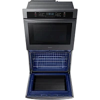 Samsung - 30" Built-In Double Wall Oven with WiFi