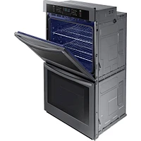 Samsung - 30" Built-In Double Wall Oven with WiFi