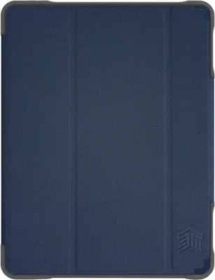 STM - Dux Plus Duo Folio Case for Apple® iPad® 10.2" (9th/8th/7th Gen) - Midnight Blue