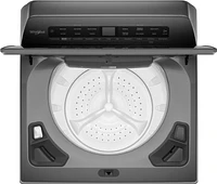 Whirlpool - 4.8 Cu. Ft. Smart Top Load Washer with Load & Go Dispenser - Chrome Shadow
