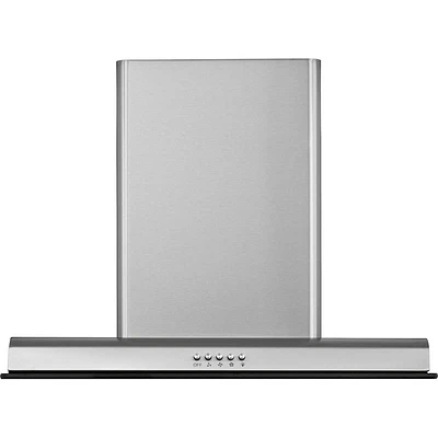 GE Profile - 24" Convertible Range Hood - Silver