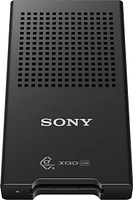 Sony - USB 3.1 CFexpress/XQD Memory Card Reader - Black