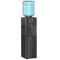 Avalon - A10 Top Loading Bottled Water Cooler - Black Stainless Steel