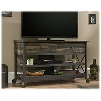 Sauder - TV Cabinet for Most TVs Up to 55" - Carbon Oak