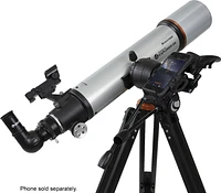 Celestron - StarSense Explorer 102mm Refractor Telescope - Silver/Black