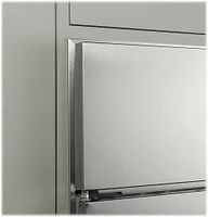 Café - Cu. Ft. Side-by-Side Built-In Refrigerator with Dispenser