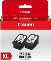 Canon - PG-245 XL / CL-246 XL 2-Pack High-Yield Ink Cartridges - Black/Cyan/Magenta/Yellow