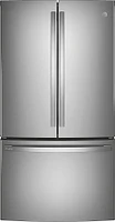 GE Profile - 23.1 Cu. Ft. French Door Counter-Depth Refrigerator with Internal Water Dispenser - Stainless Steel