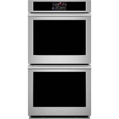 Monogram - Statement Collection 27" Built-In Double Electric Convection Wall Oven - Stainless Steel